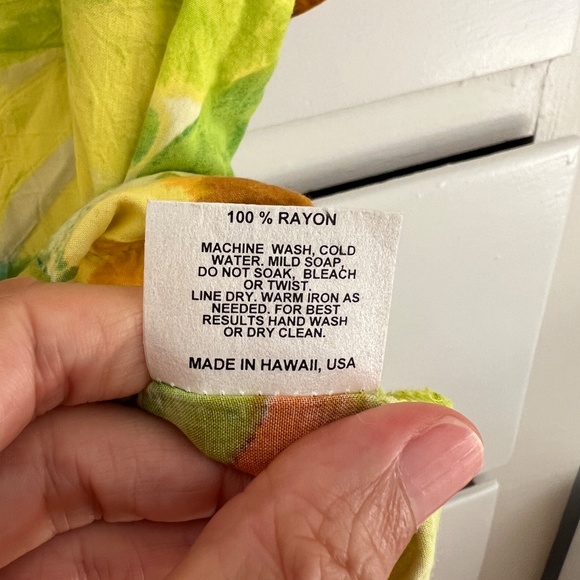 Jams World Alan Alani Hawaiian Print Button Up Shirt Size Medium - Picture 5 of 5